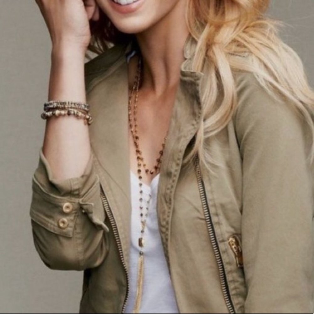Stella & Dot Gitane Tassel Necklace (Gold)